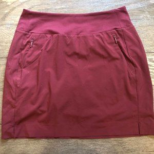 Athleta Rust Soho Skort